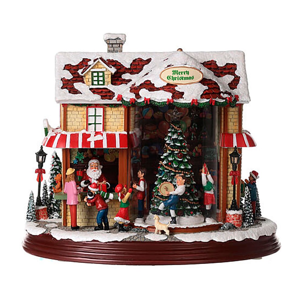 Cena de natal com papai noel, 26 cm_0