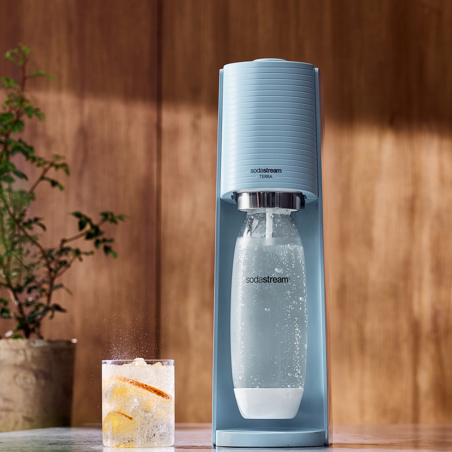 Carbonatador SodaStream Terra Azul