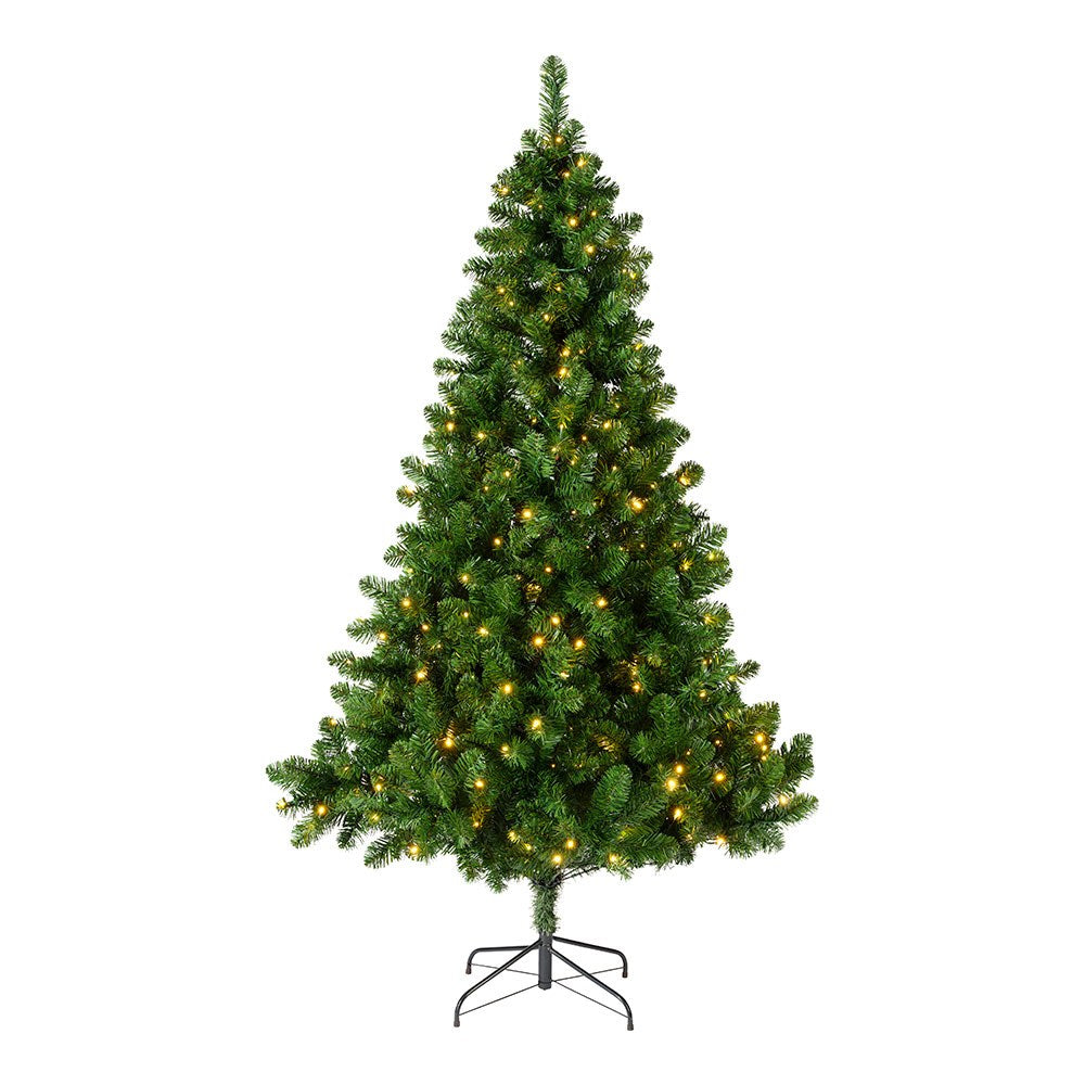 Ãrvore de natal para uso interno, tipo pinheiro imperial com led, ø117 x 180 cm_0