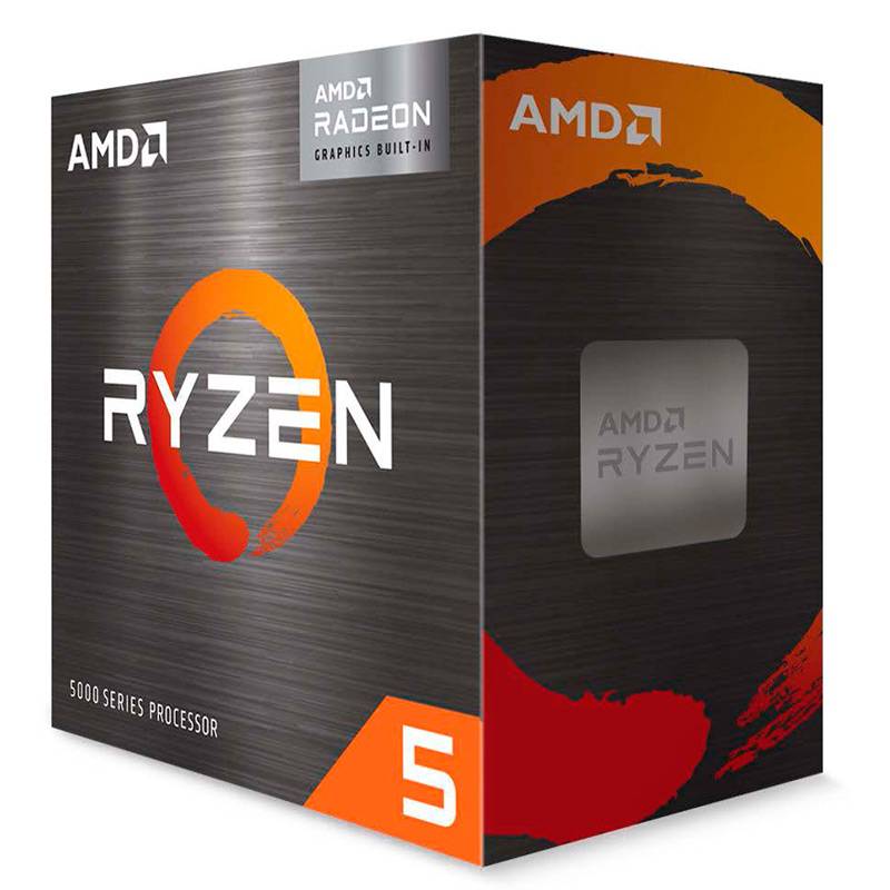 Processador AMD Ryzen 5 5600G "Zen 3" 6-Core 3.9GHz c/ Turbo 4.4GHz 19MB Cache SktAM4