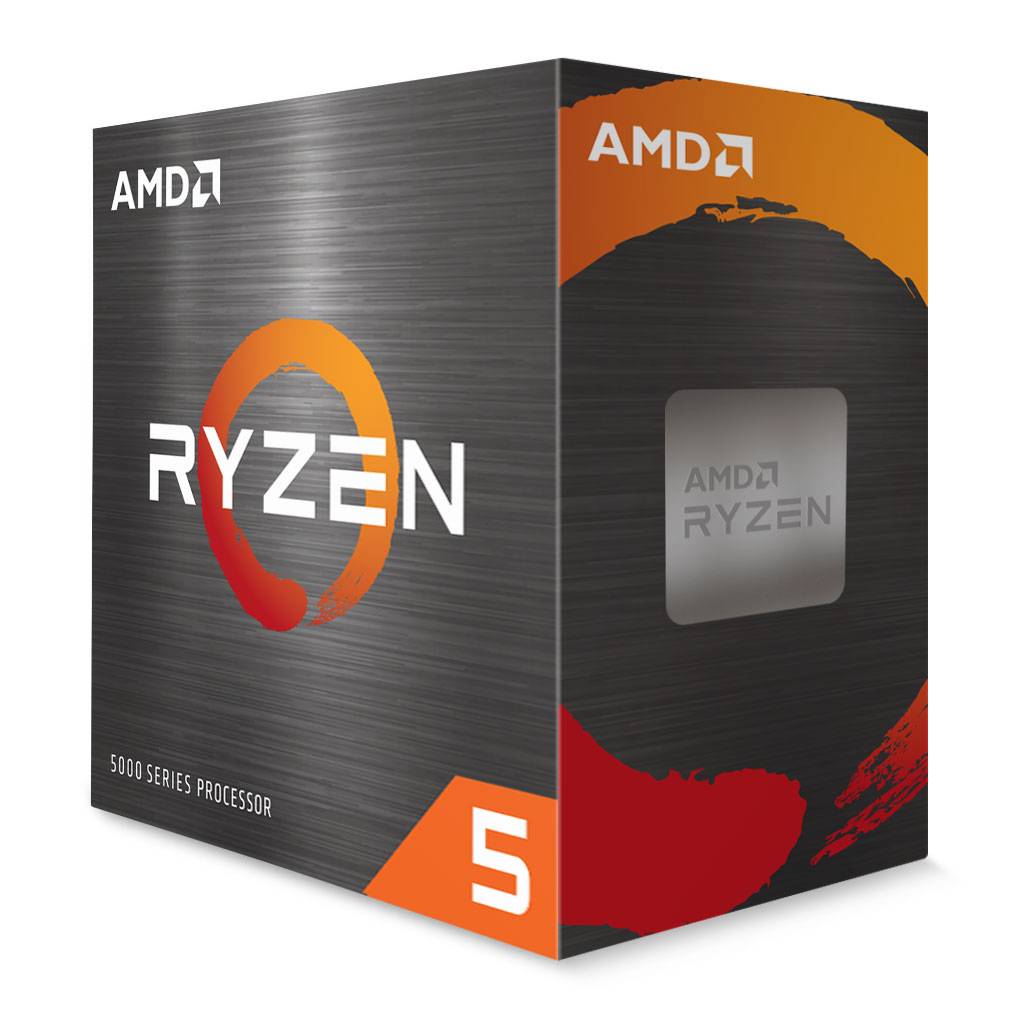 Processador AMD Ryzen 5 5600 "Zen 3" 6-Core 3.5GHz c/ Turbo 4.4GHz 35MB Cache SktAM4