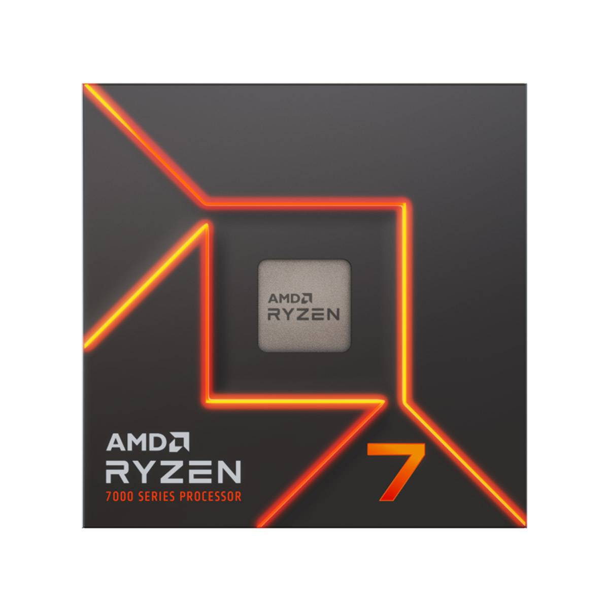Processador AMD Ryzen 7 7700X "Zen 4" 8-Core 4.5GHz c/ Turbo 5.4GHz 40MB Cache SktAM5