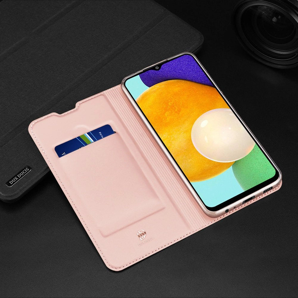 Dux Ducis Skin Pro Bookcase type case for Samsung Galaxy A03s golden_19
