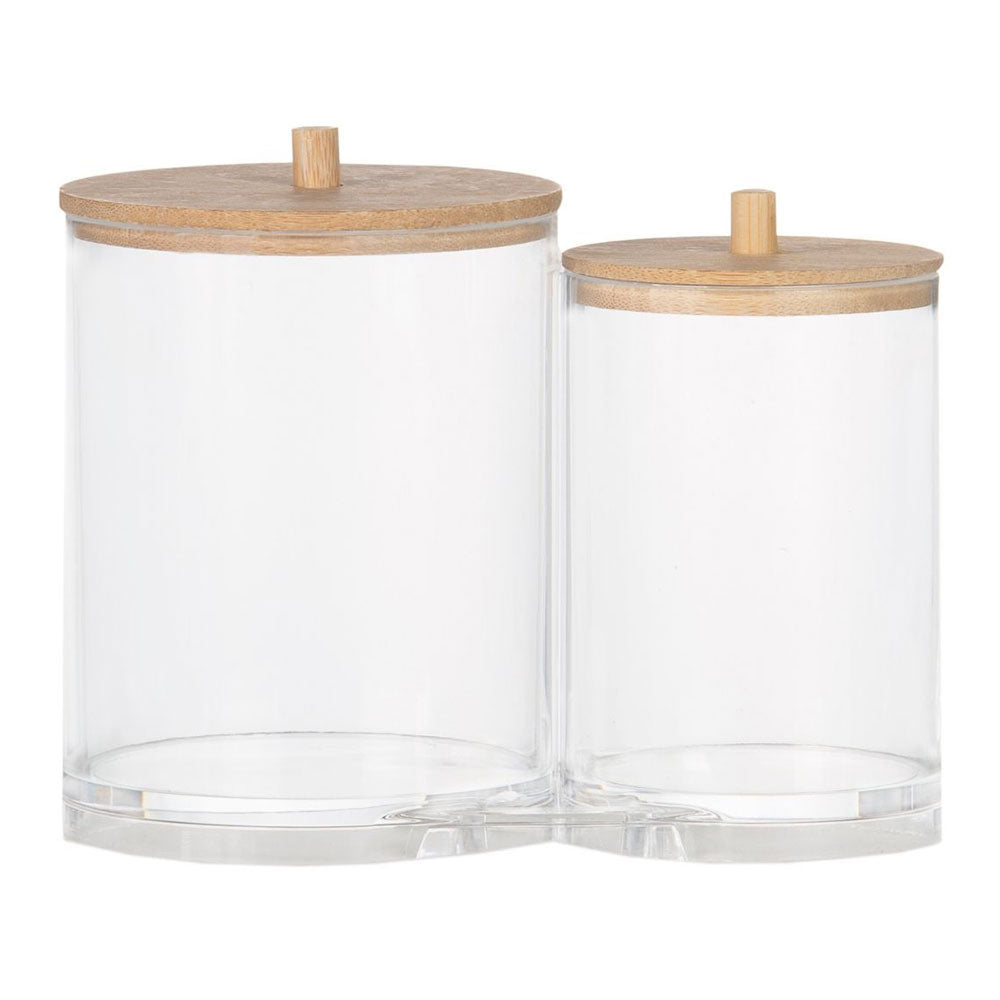 Caixa wc organizador acrÃlico ø15x12cm ba72112 andrea house_0