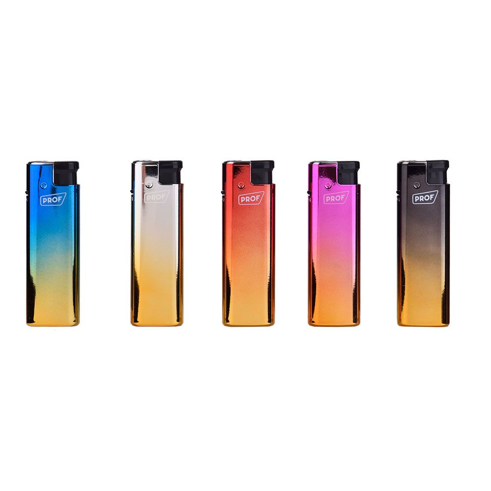 Isqueiro eletrónico com corpo de metal anodizado, cores sortidas euro/u_0