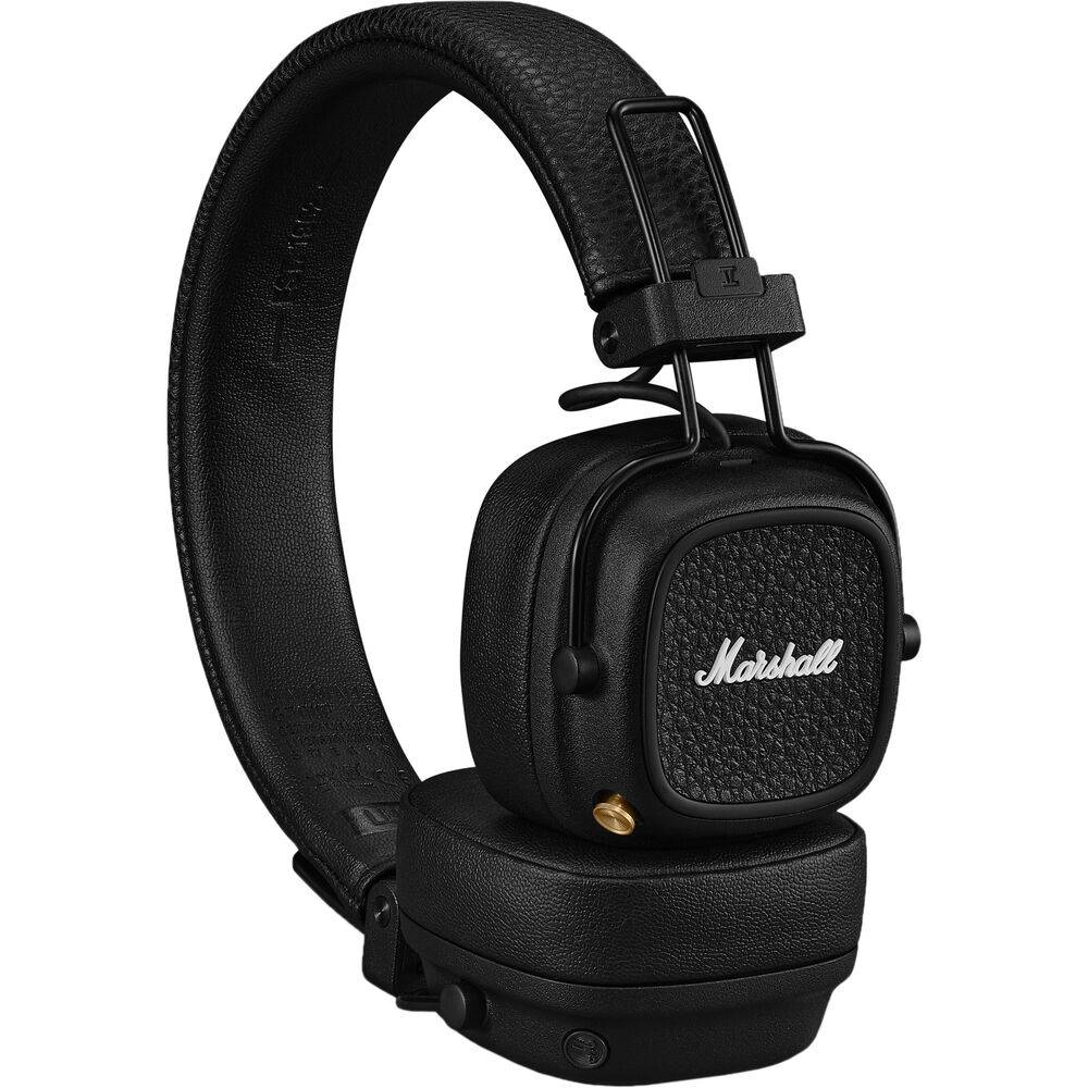 Headphones Marshall Major V Bluetooth Pretos