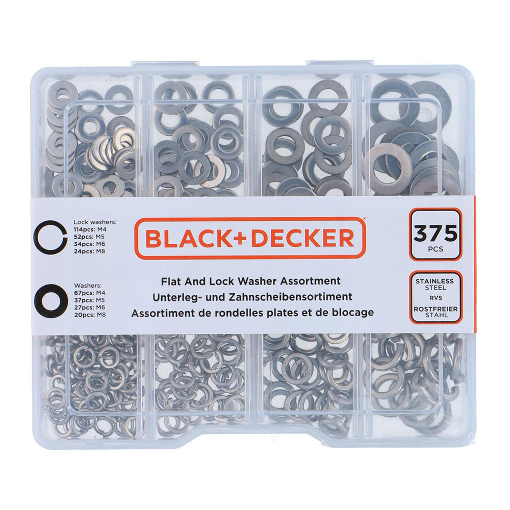Sortido anilhas planas e de segurança black+decker_0