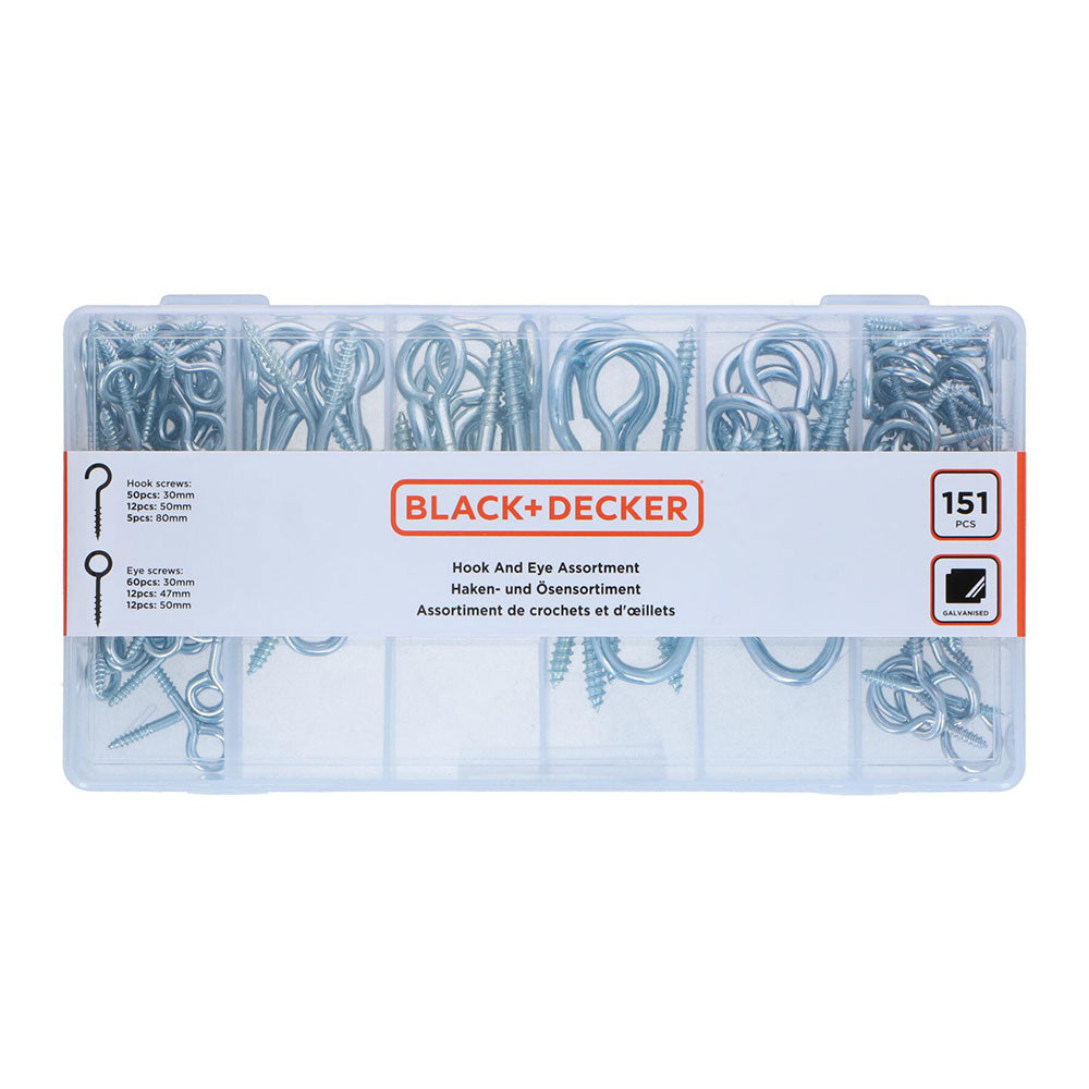Sortido camarões 151 peças st black+decker_0