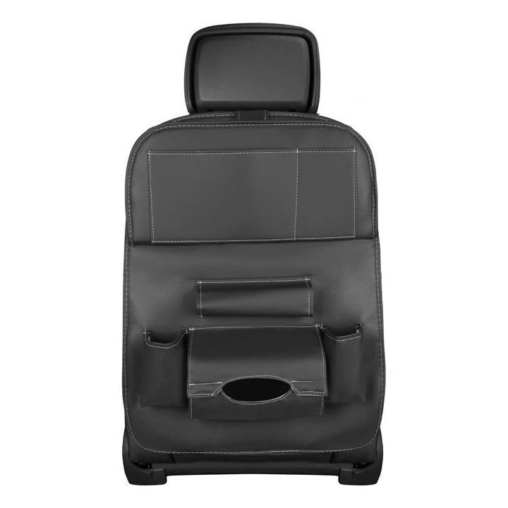 Car seat organizer seat protector seat cover shelf mini car table black_2