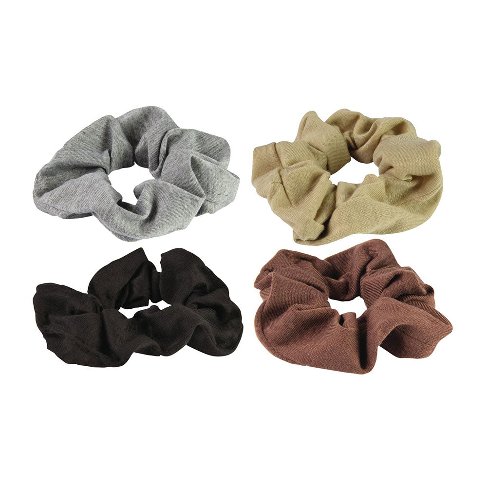 Pack de 4 elásticos de cabelo, 2 coes sortidas. juliette fashion_0