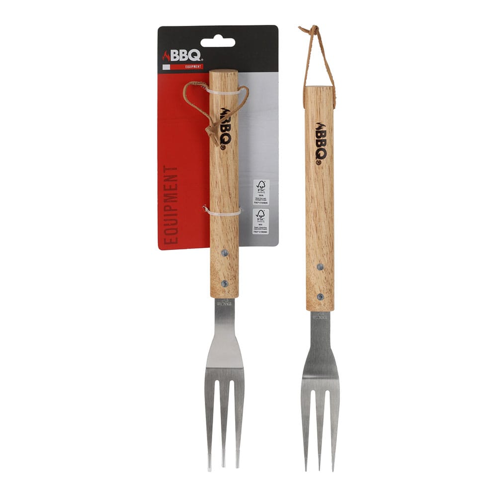 Garfo para churrasco, 38 cm_0