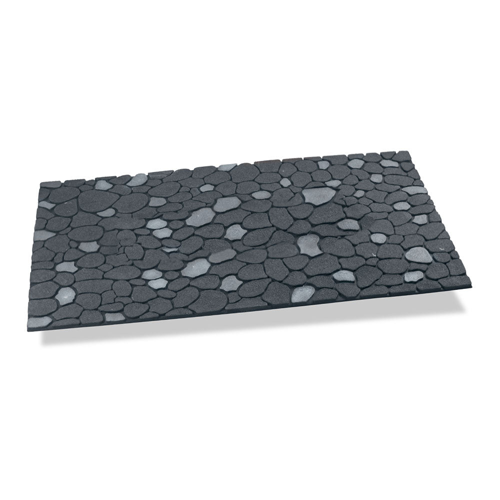 Tapete efeito pedras cor cinzentas grafito 75x45x0,5cm hidalgo_0