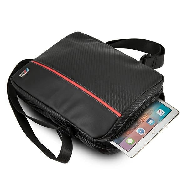 Torba BMW BMTB10CAPRBK Tablet 10" Carbon / Red Stripe_3