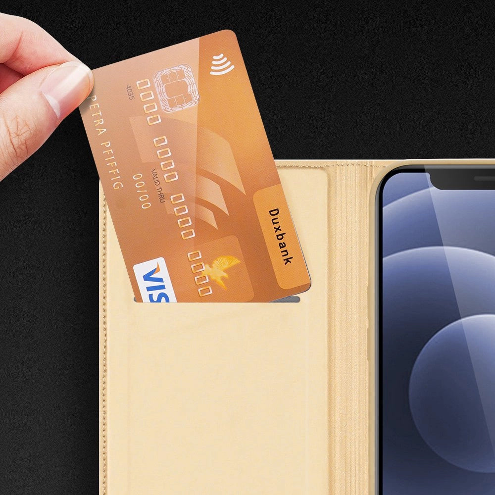 Dux Ducis Skin Pro Bookcase type case for iPhone 13 golden_17