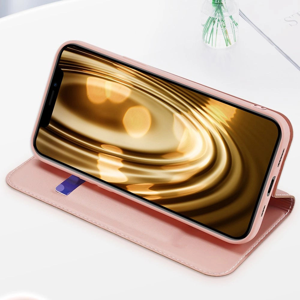 Dux Ducis Skin Pro Bookcase type case for iPhone 13 golden_18