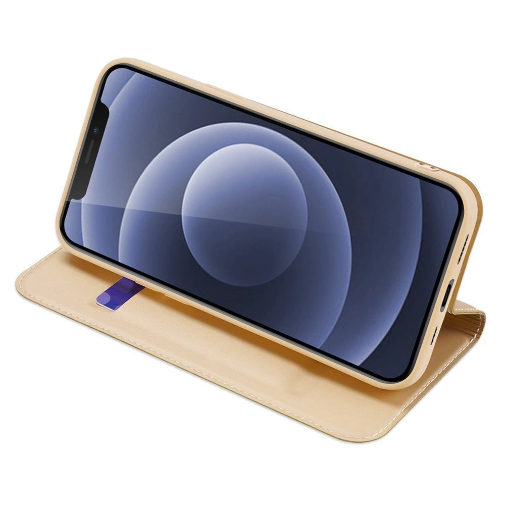 Dux Ducis Skin Pro Bookcase type case for iPhone 13 golden_3