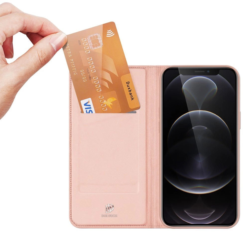Dux Ducis Skin Pro Bookcase type case for iPhone 13 Pro pink_1