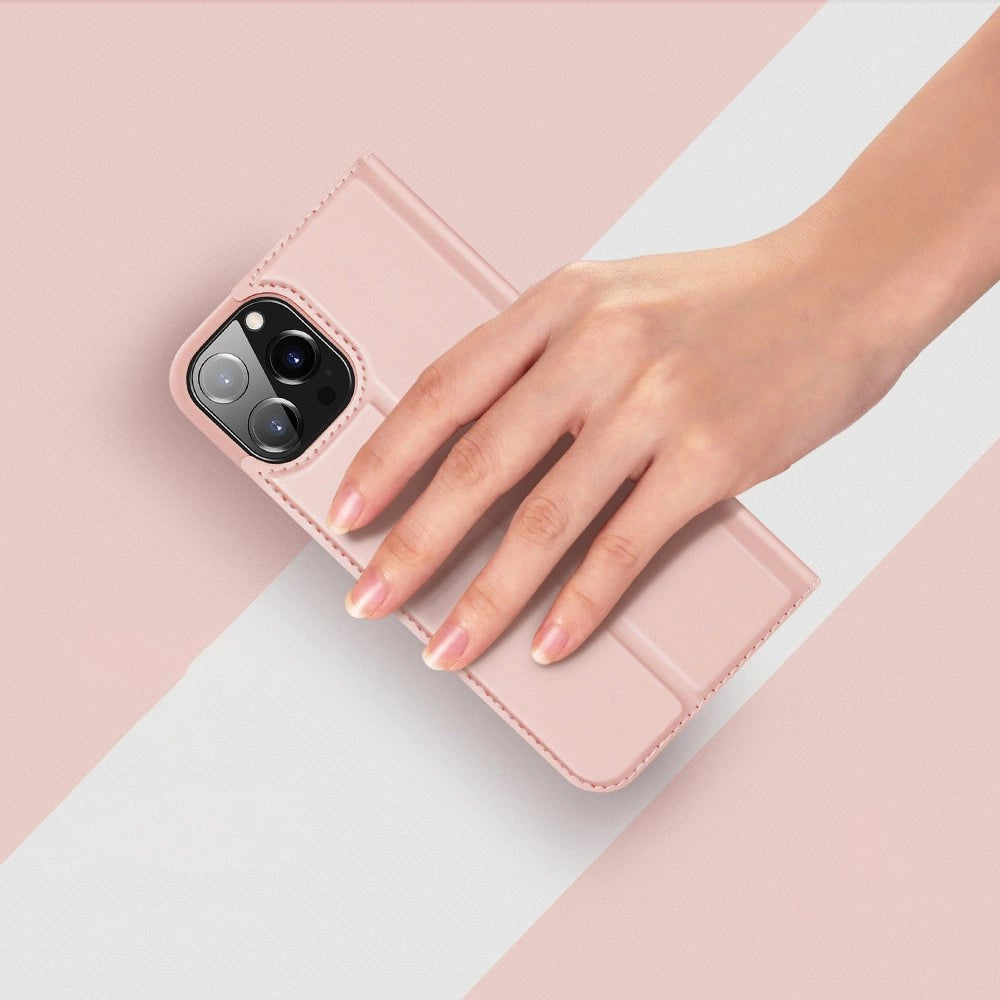 Dux Ducis Skin Pro Bookcase type case for iPhone 13 Pro Max pink_11