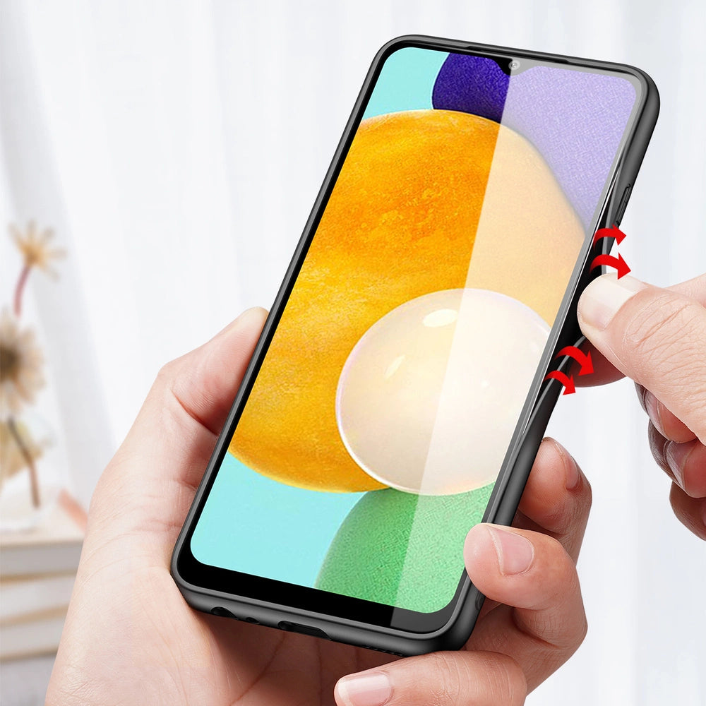 Dux Ducis Fino case covered with nylon material for Samsung Galaxy A03s green_7