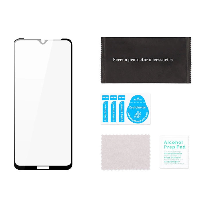 Dux Ducis 10D Tempered Glass Tough Screen Protector Full Coveraged with Frame for Nokia 1.4 transparent (case friendly)_10