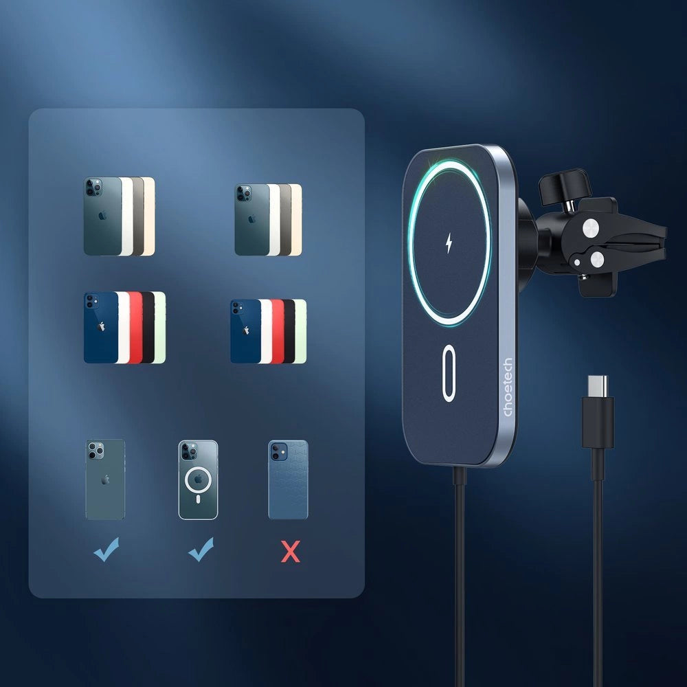 Inductive charger with handle Choetech T200-f (black)_3