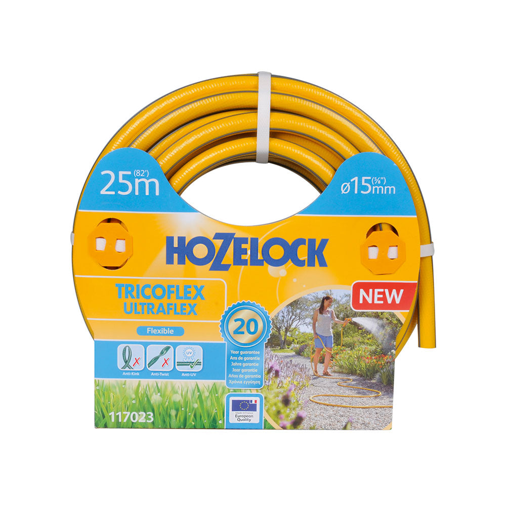 Mangueira tricoflex ultraflex ø15mm 25m 117023 hozelock_0