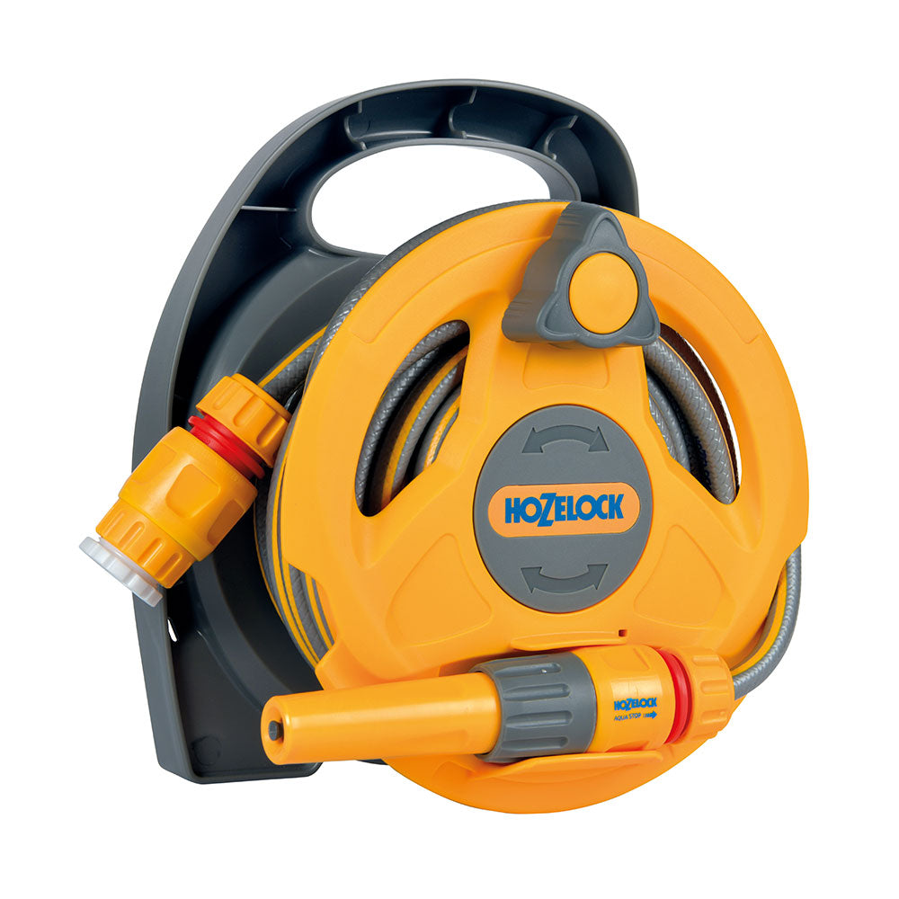 Mini suporte enrolador de mangueira micro 10m reel hozelock 2427 0000 hozelock_0
