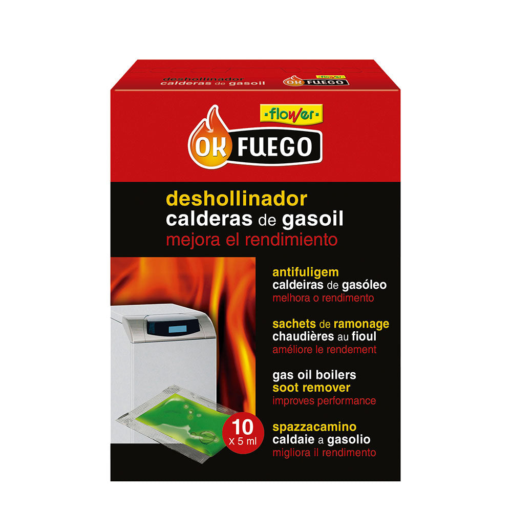 Limpa fuligem lÃquido para lareiras a gasóleo 10 unidades x 5 ml_0