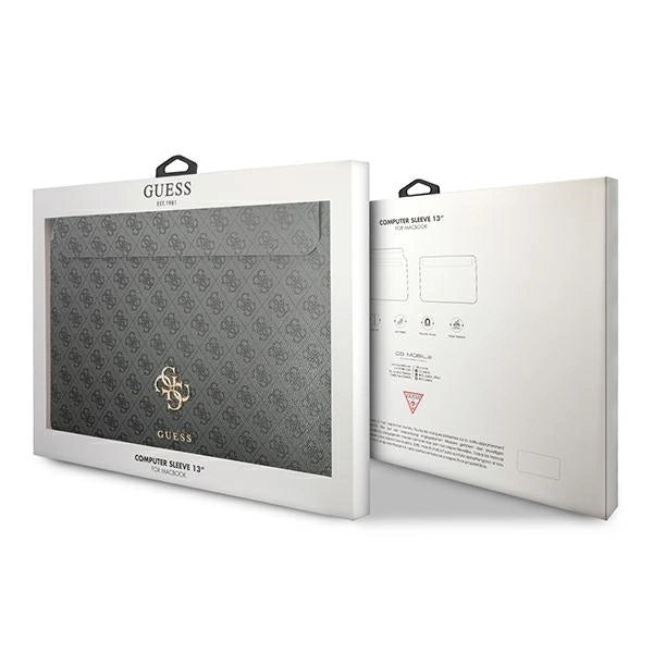 Guess 4G Big Logo case for a 13" laptop - gray_4