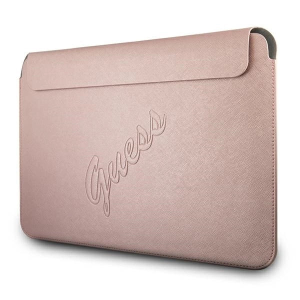Guess Saffiano Script cover for a 13" laptop - pink_1