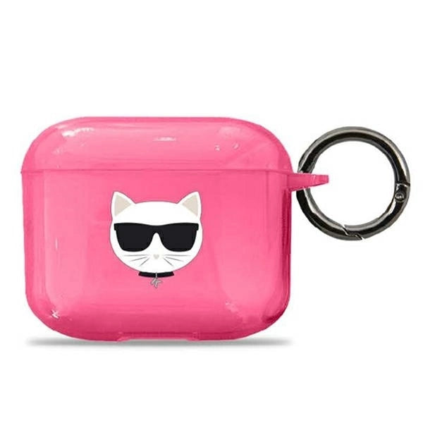 Karl Lagerfeld KLA3UCHFP AirPods 3 cover różowy/pink Choupette_0