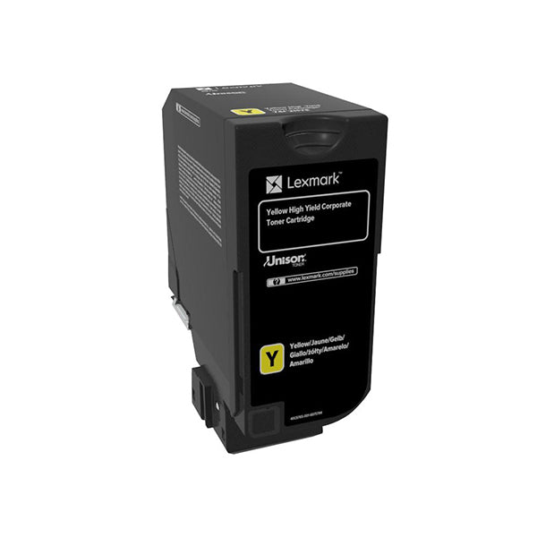 Cartucho Lexmark / Amarelo / 74C2HYE_0