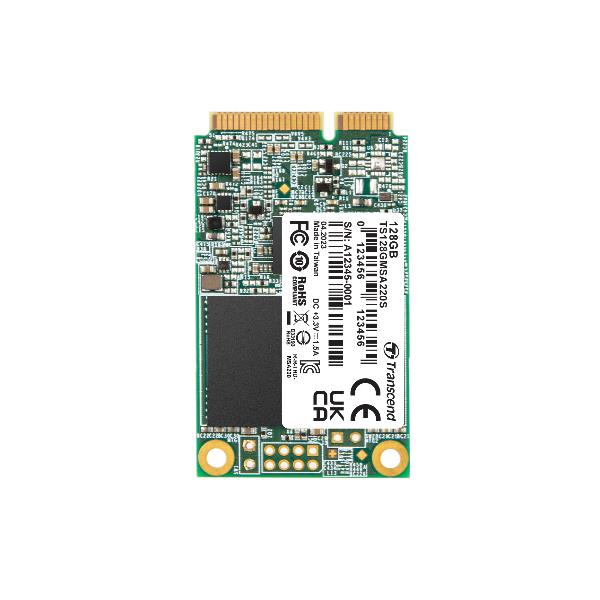 TS128GMSA220S - SSD mSATA da 128GB, SATA3, 3D TLC_0