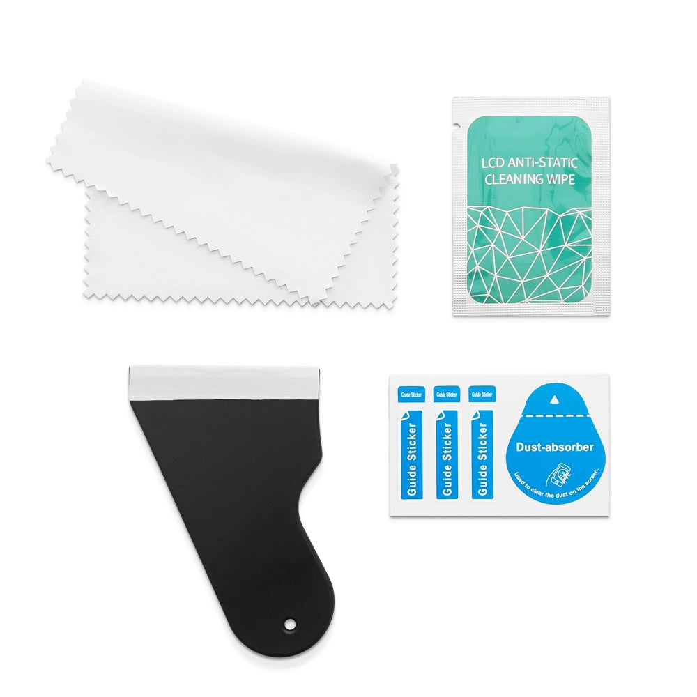 40 pcs Instalation kit for hydrogel screen protector (dust absorber, anti-static cleaning wipe, scraper)_1