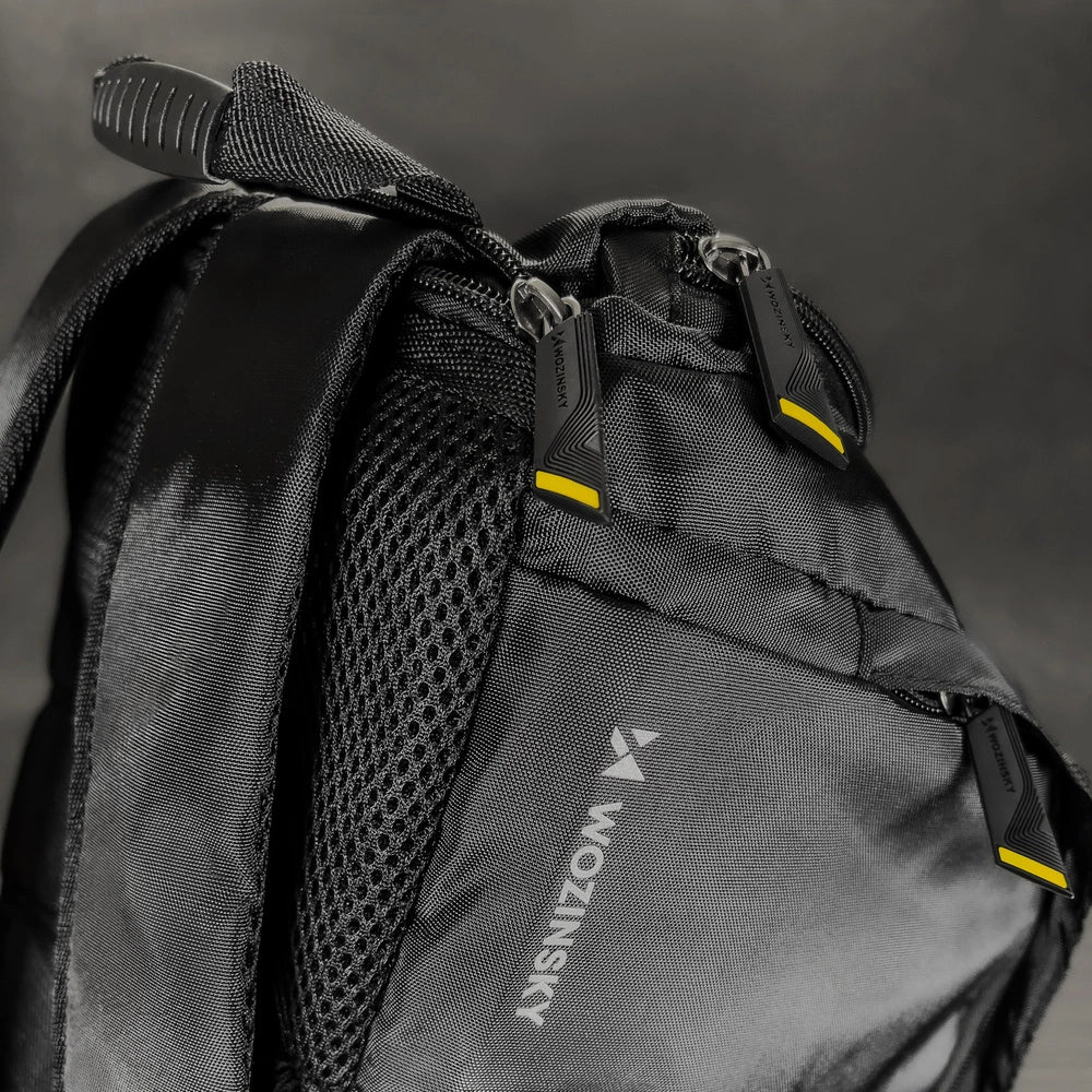 Wozinsky Travel Sports Bag Backpack Hand Luggage Bag 40x20x25 cm for Airplane Black (WSB-B01)_20