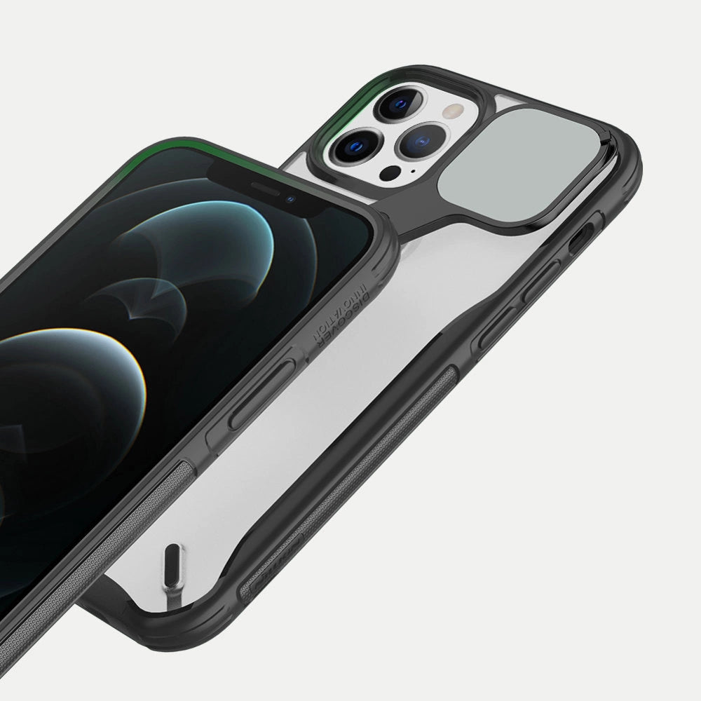 Nillkin Cyclops Case durable case with camera cover and foldable stand for iPhone 13 Pro Max black_11