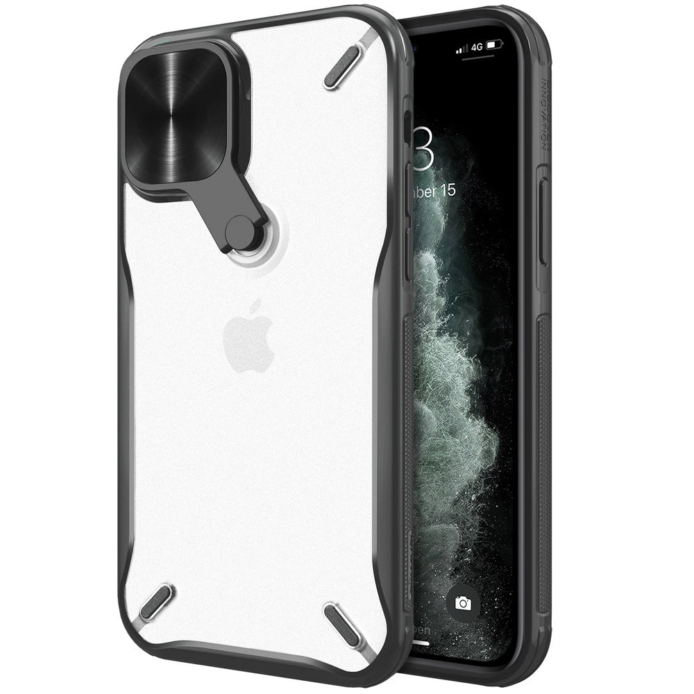 Nillkin Cyclops Case durable case with camera cover and foldable stand for iPhone 13 Pro Max black_6