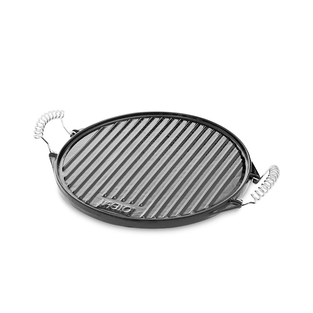 Grelhador de ferro esmaltado redondo ø32cm. vaello_0