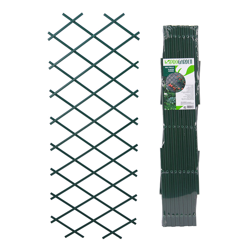 Malha dobrável para guia plantas. cor verde 150x55cm progarden_0