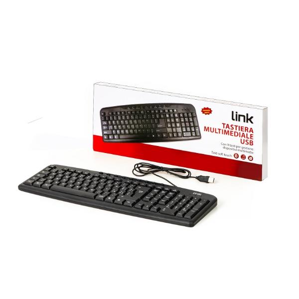 TASTIERA ITALIANA MULTIMEDIA USB_0