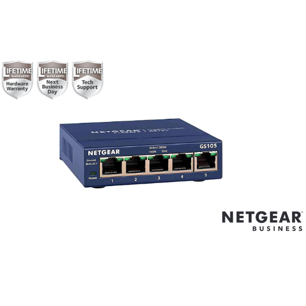 Switch NETGEAR / Preto / GS105GE_0