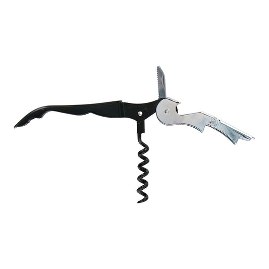 Saca-rolhas garçom sommelier inoxidavel/abs 12cm_0