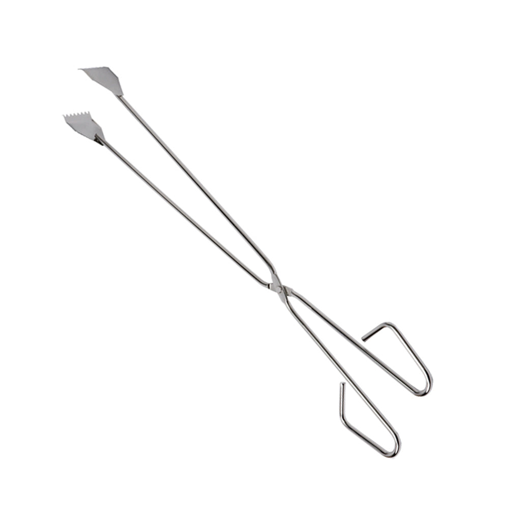 Pinças para churrasqueira de aço inoxidavel. 55cm_0