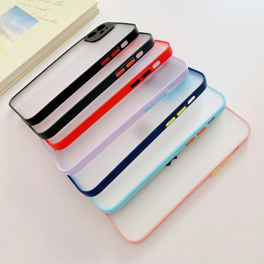 Milky Case silicone flexible translucent case for Samsung Galaxy A22 4G navy blue_11