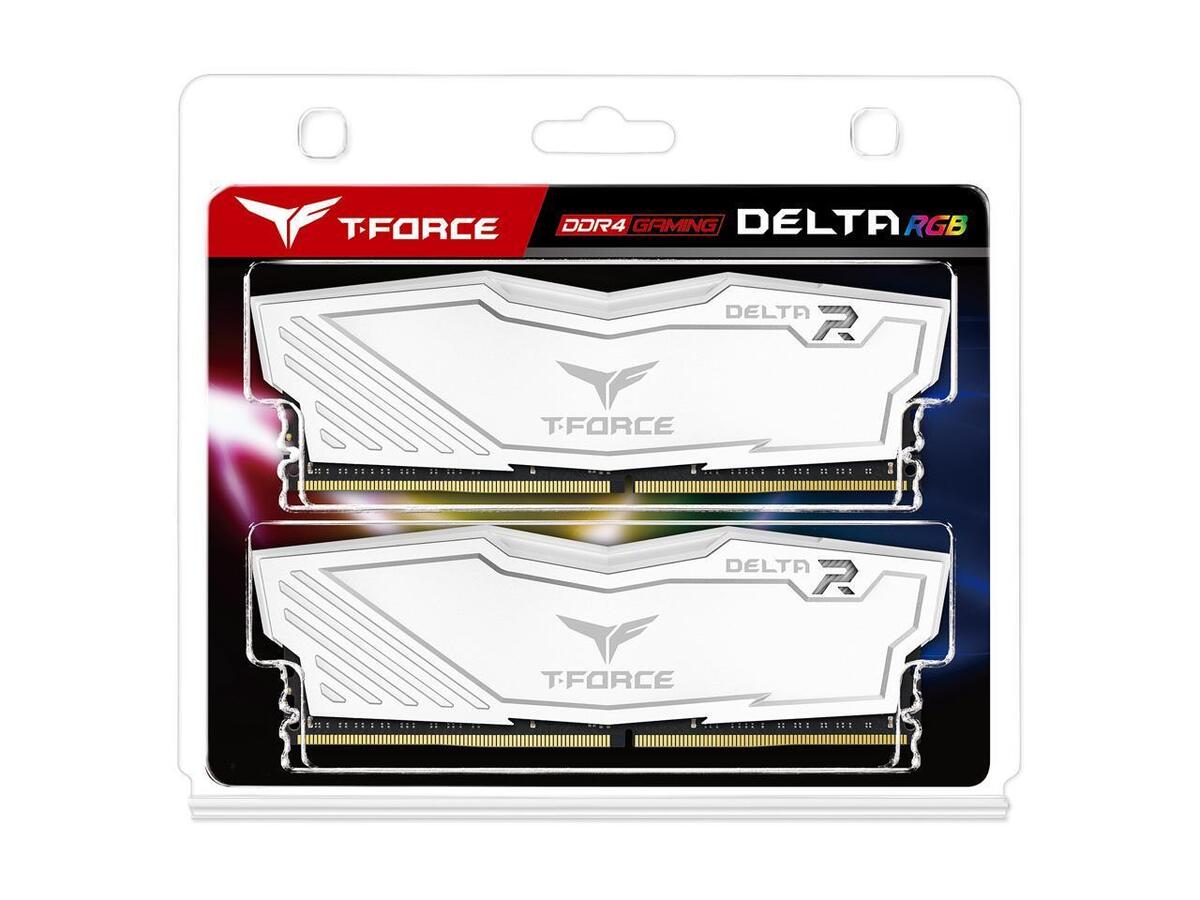 Memória RAM Team Group 32GB Delta RGB DDR4 3200 PC4-25600 2x16GB CL16