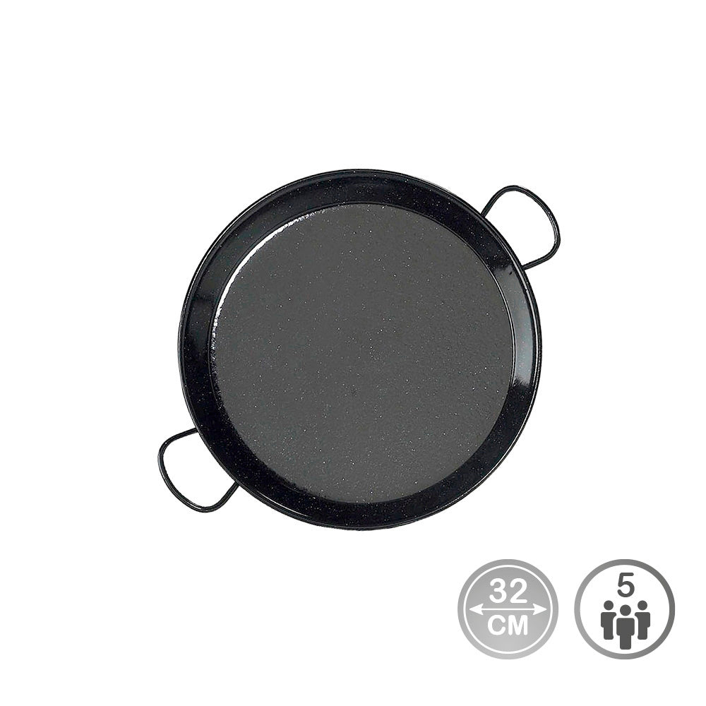 Figideira de esmaltada para indução e vitrocerâmica ø32cm (5 porções). vaello_0