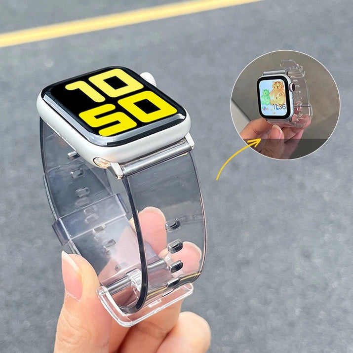 Silicone Strap Bracelet Bracelet Strap Light for Apple Watch 42 / 44 mm - Yellow_1