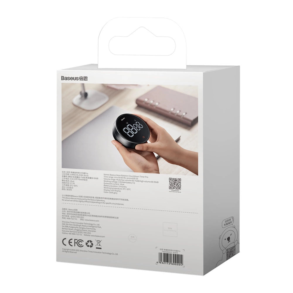 Baseus Heyo Pro rotary timer electronic timer gray (FMDS000013)_10