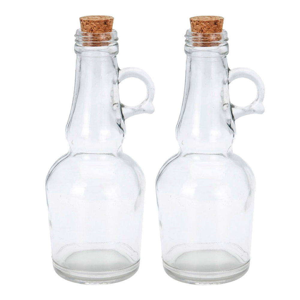 Conjunto de galheteiro para azeite e vinagre de vidro 250ml_0