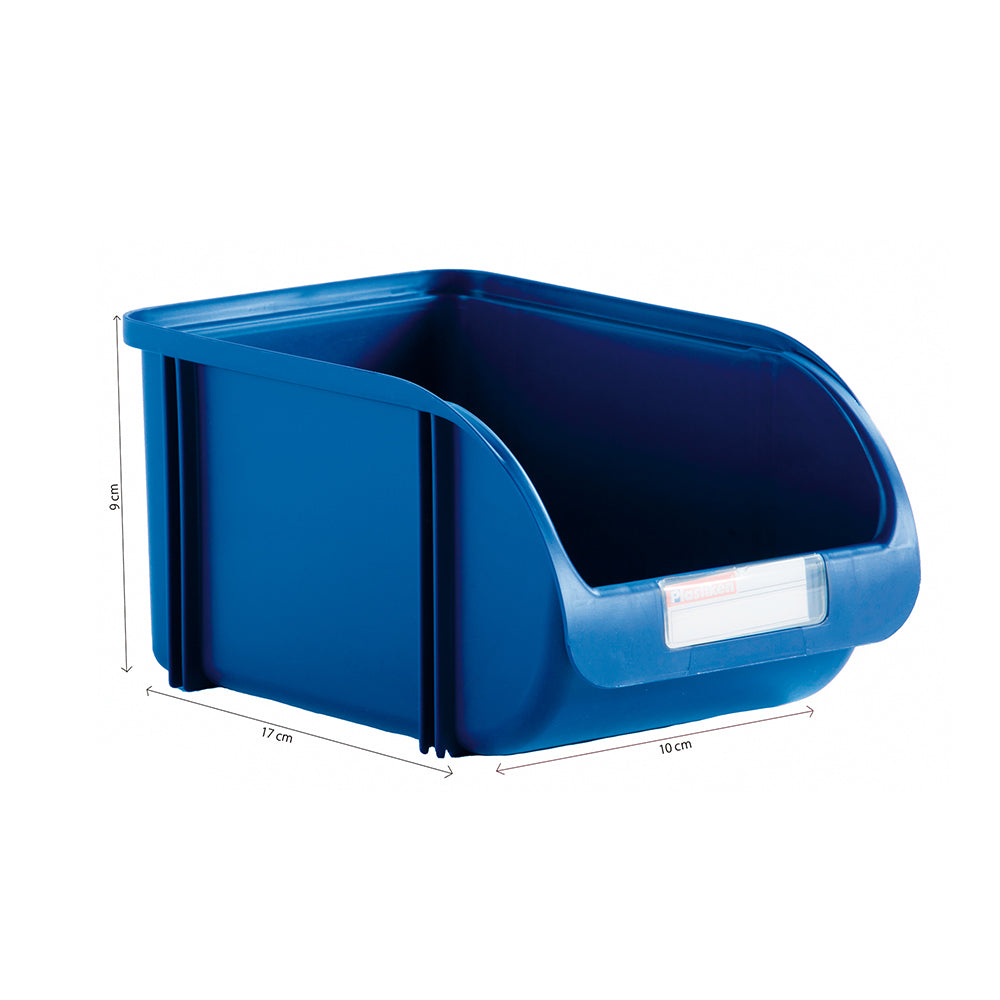 Gaveta empilhável de 10cm cor titanium azul_0